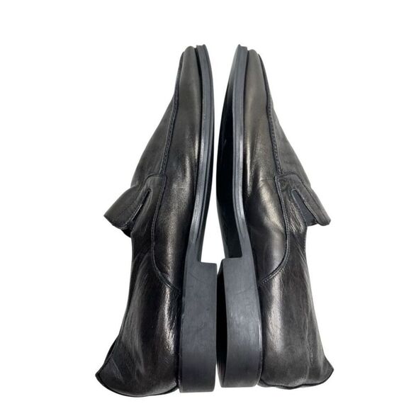 Monte Rosso Shoes Size 9‎ Mens Lucca Nappa Leather Loafers Made in Italy - Picture 5 of 11